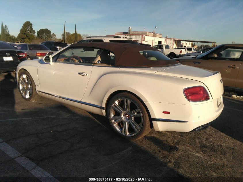 2013 BENTLEY CONTINENTAL GT V8 SCBGT3ZAXDC086895
