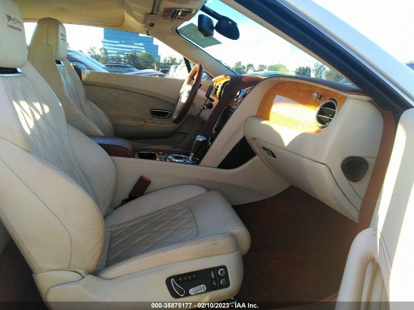 2013 BENTLEY CONTINENTAL GT V8 SCBGT3ZAXDC086895