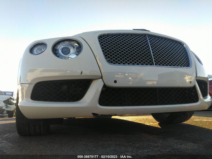 2013 BENTLEY CONTINENTAL GT V8 SCBGT3ZAXDC086895