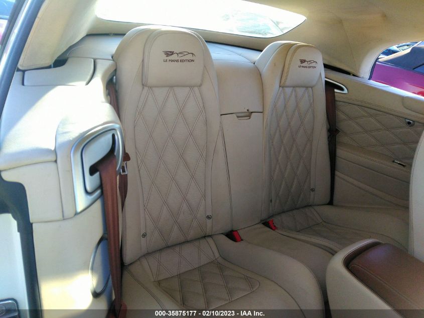 2013 BENTLEY CONTINENTAL GT V8 SCBGT3ZAXDC086895
