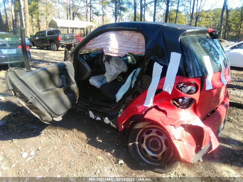2015 SMART FORTWO PASSION/PURE - WMEEJ3BA9FK798720