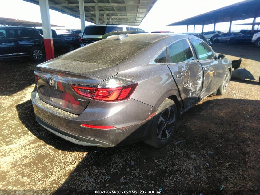 2021 HONDA INSIGHT EX 19XZE4F52ME009167