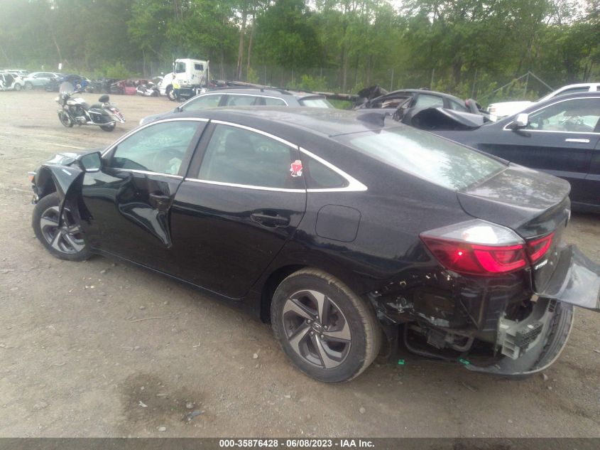 2019 HONDA INSIGHT EX 19XZE4F58KE028156