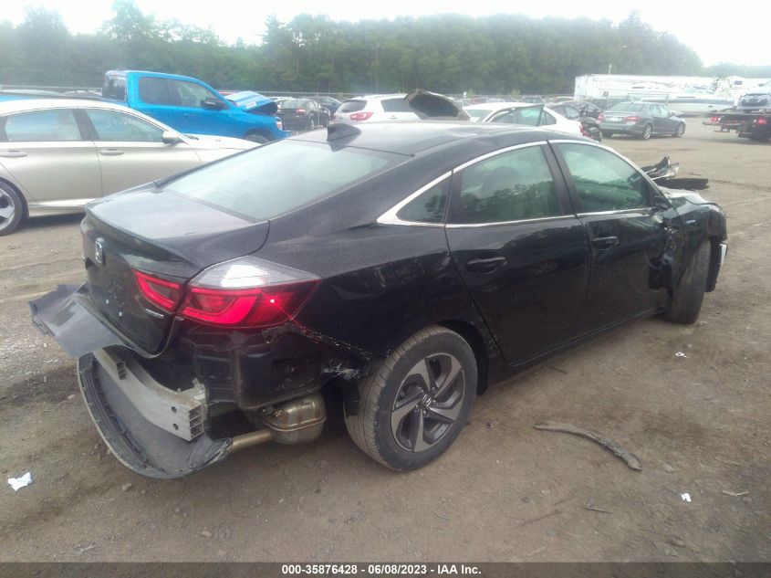 2019 HONDA INSIGHT EX 19XZE4F58KE028156