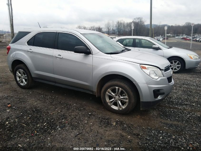 2013 CHEVROLET EQUINOX LS - 2GNALBEK6D6412879