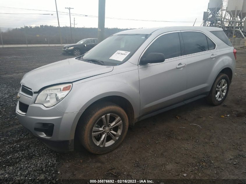 2013 CHEVROLET EQUINOX LS - 2GNALBEK6D6412879