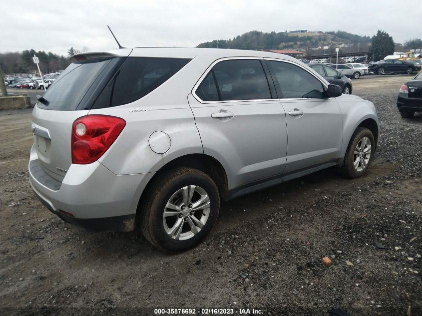 2013 CHEVROLET EQUINOX LS - 2GNALBEK6D6412879