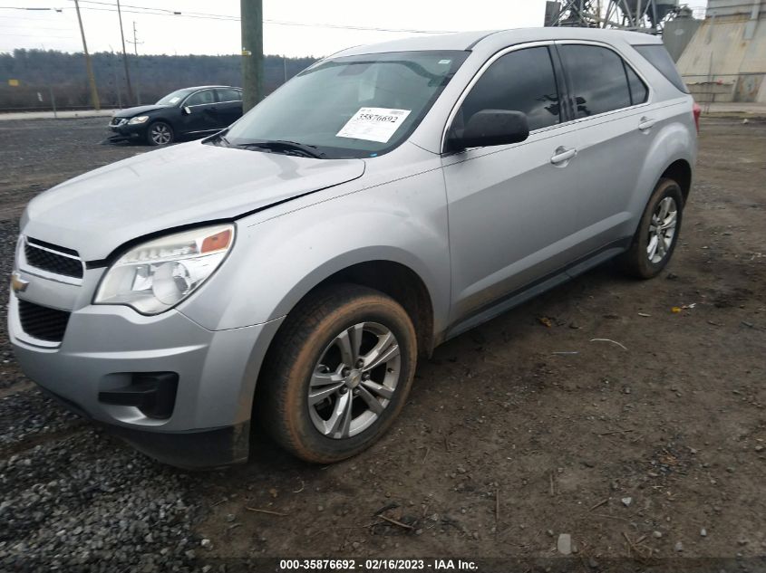 2013 CHEVROLET EQUINOX LS - 2GNALBEK6D6412879