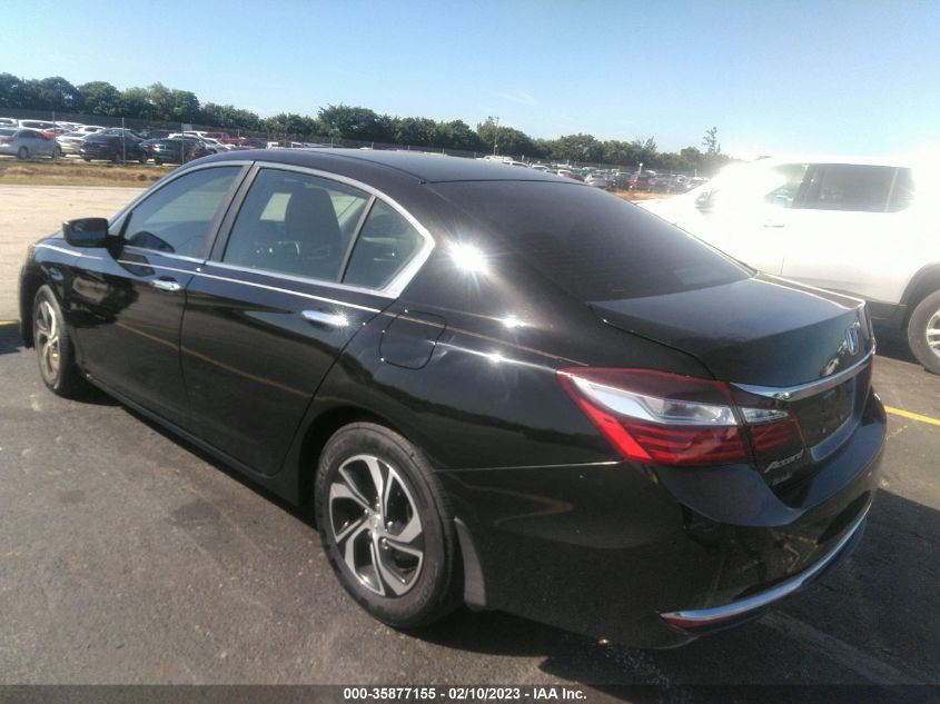 2017 HONDA ACCORD SEDAN LX - 1HGCR2F33HA255619