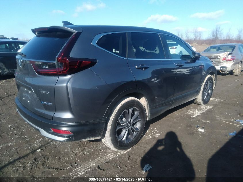 2022 HONDA CR-V HYBRID EX 5J6RT6H50NL032142
