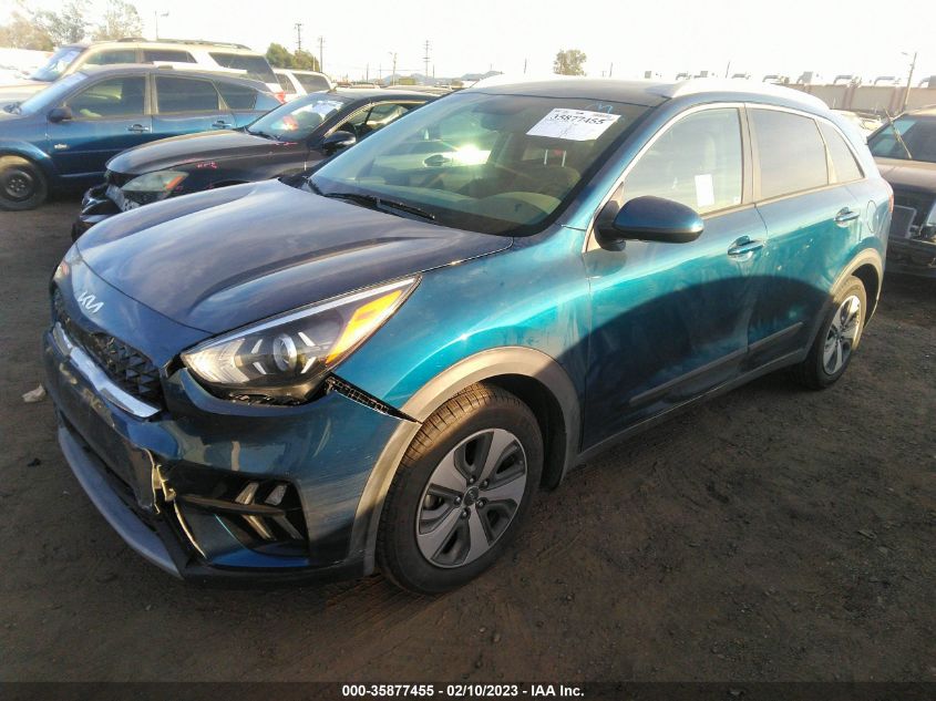 2022 KIA NIRO LX - KNDCB3LC6N5515772
