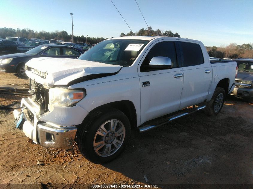 2014 TOYOTA TUNDRA 4WD TRUCK PLATINUM/1794 - 5TFAW5F19EX405711