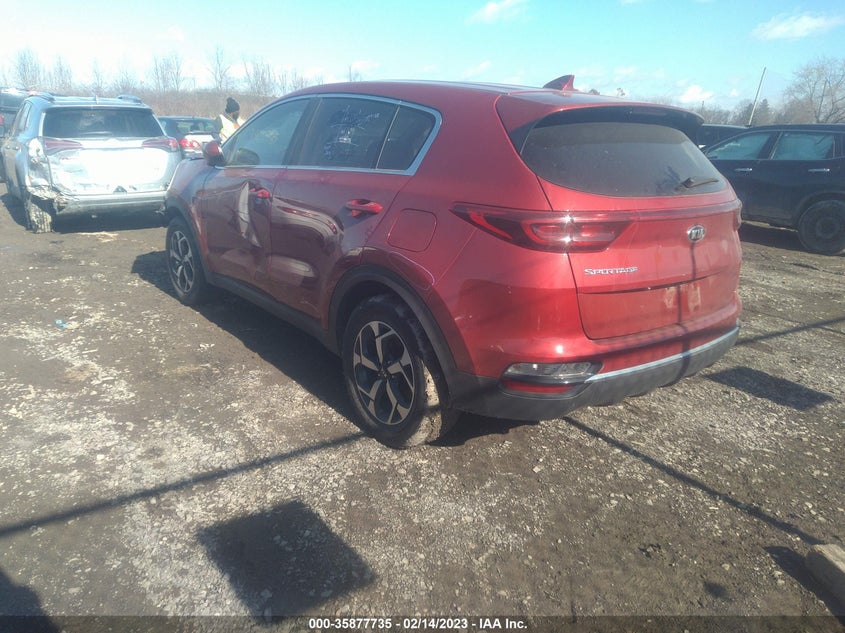 VIN KNDPM3AC2N7998096 2022 KIA SPORTAGE LX