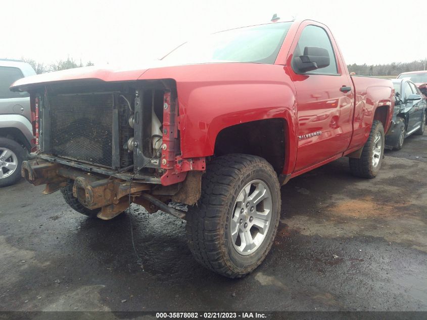 2014 CHEVROLET SILVERADO 1500 WORK TRUCK - 1GCNKPECXEZ316391