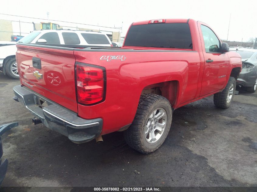 2014 CHEVROLET SILVERADO 1500 WORK TRUCK - 1GCNKPECXEZ316391