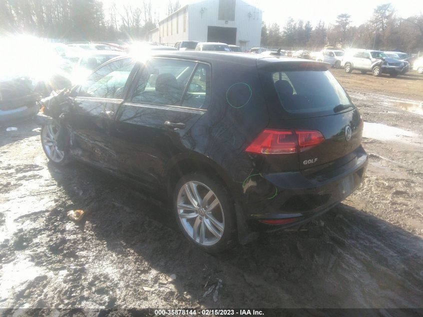 2015 VOLKSWAGEN GOLF TSI SEL - 3VW217AU1FM040848