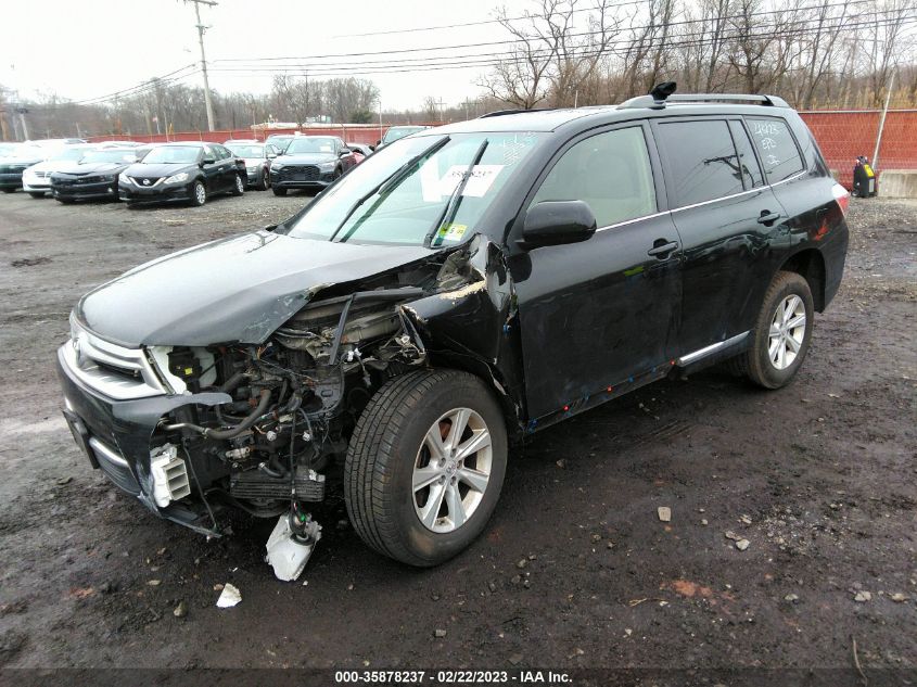 2013 TOYOTA HIGHLANDER HYBRID JTEBC3EH5D2019231