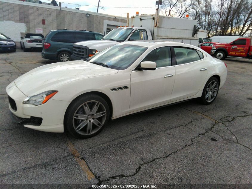 2015 MASERATI QUATTROPORTE S Q4 ZAM56RRA5F1129743