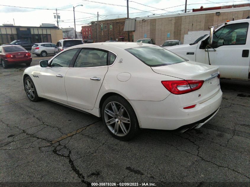 2015 MASERATI QUATTROPORTE S Q4 ZAM56RRA5F1129743