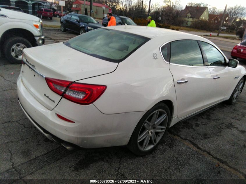 2015 MASERATI QUATTROPORTE S Q4 ZAM56RRA5F1129743