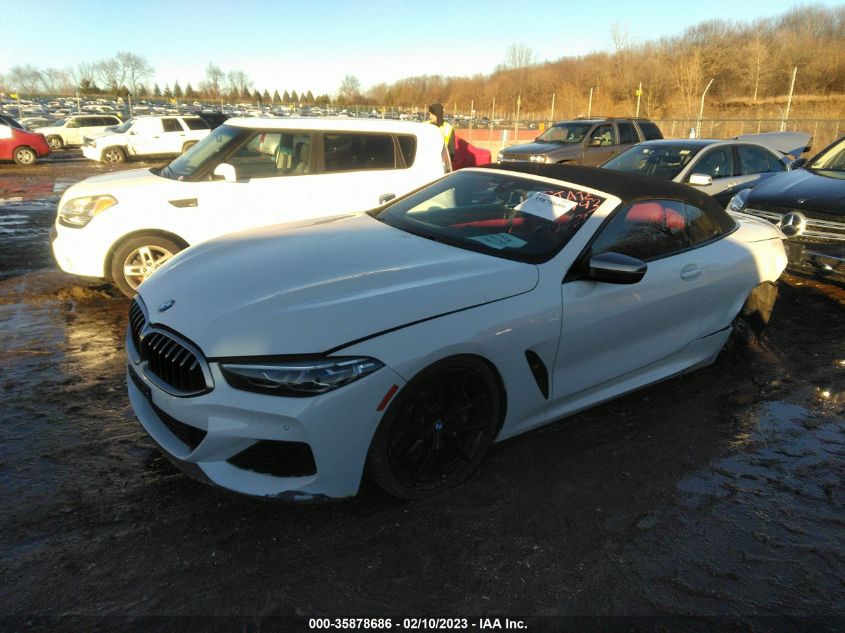 2021 BMW 8 SERIES M850I XDRIVE - WBAFY4C09MCF48850