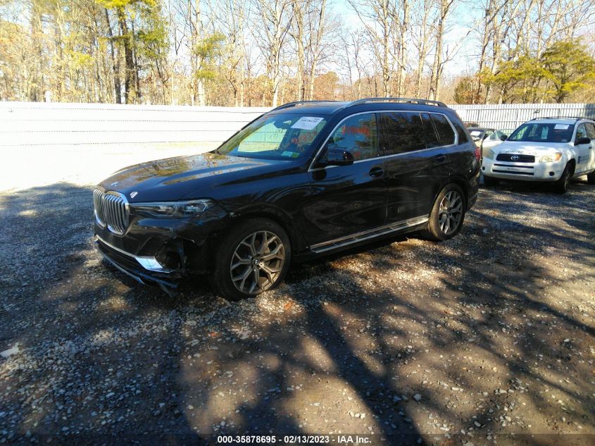 2020 BMW X7 XDRIVE40I 5UXCW2C01L9B86555