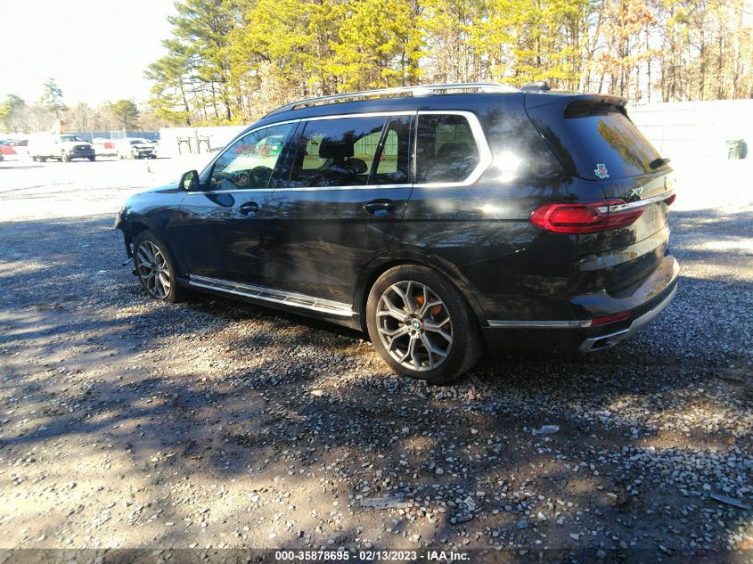 2020 BMW X7 XDRIVE40I 5UXCW2C01L9B86555