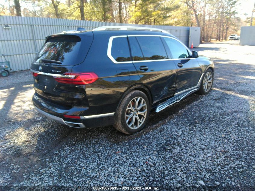 2020 BMW X7 XDRIVE40I 5UXCW2C01L9B86555