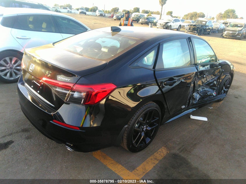 VIN 2HGFE2F53PH507475 2023 HONDA CIVIC SEDAN SPORT