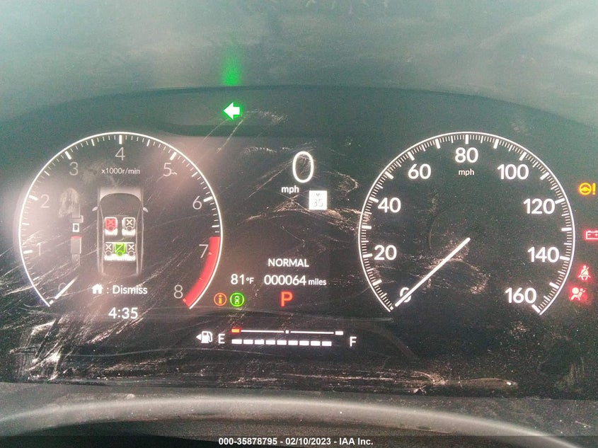 VIN 2HGFE2F53PH507475 2023 HONDA CIVIC SEDAN SPORT