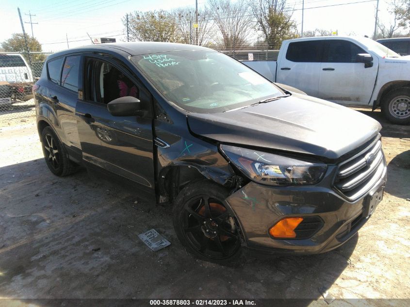 2019 FORD ESCAPE S - 1FMCU0F79KUA62557