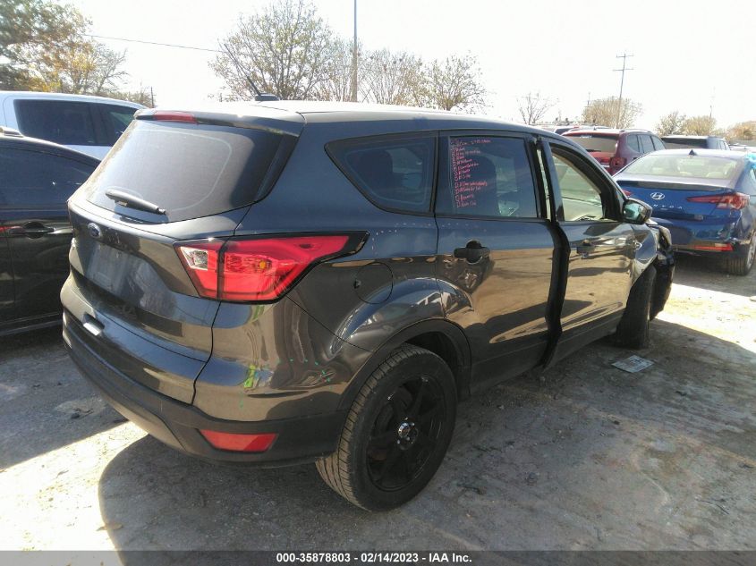 2019 FORD ESCAPE S - 1FMCU0F79KUA62557