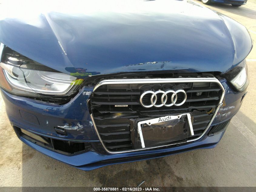 2014 AUDI A4 PREMIUM PLUS - WAUFFAFL9EN024630