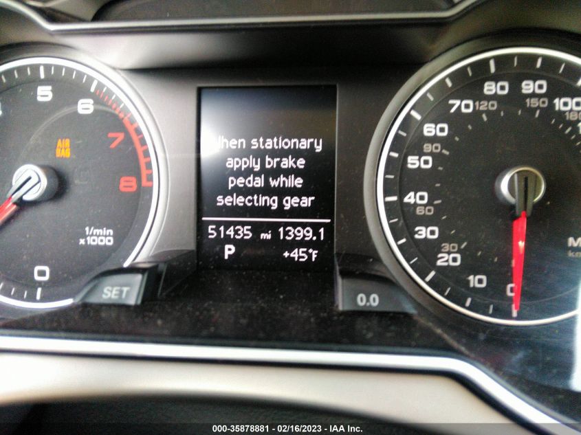 2014 AUDI A4 PREMIUM PLUS - WAUFFAFL9EN024630
