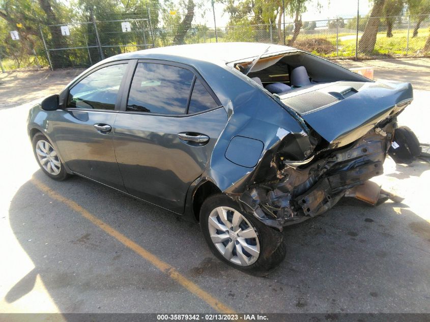 2014 TOYOTA COROLLA L/LE/S/S PLUS/LE PLUS - 5YFBURHEXEP099649