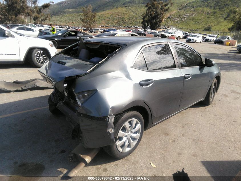 2014 TOYOTA COROLLA L/LE/S/S PLUS/LE PLUS - 5YFBURHEXEP099649