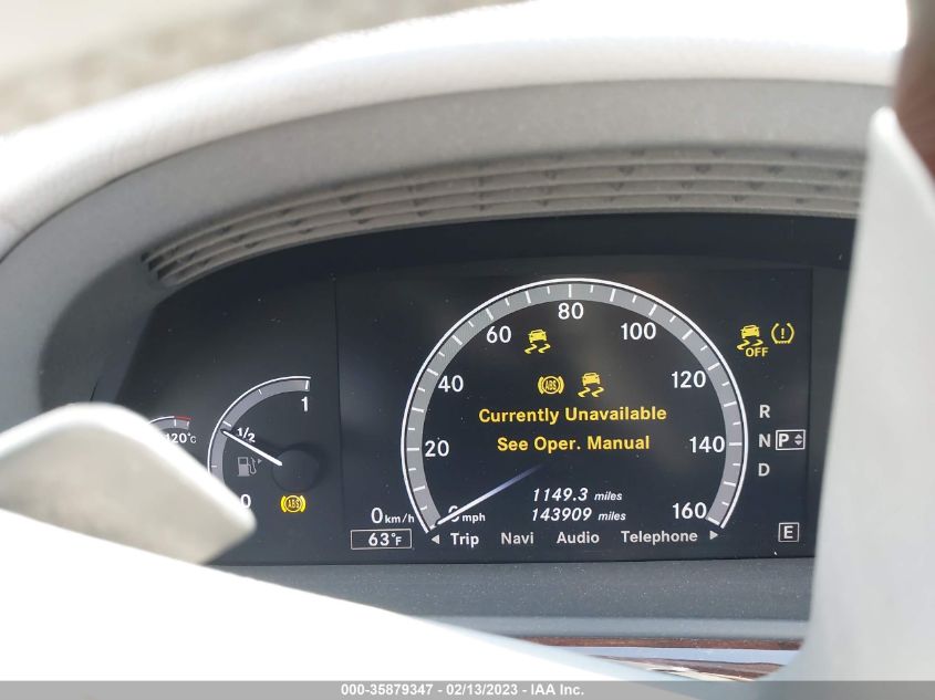 2013 MERCEDES-BENZ S-CLASS S 350 BLUETEC - WDDNG8DB7DA524876