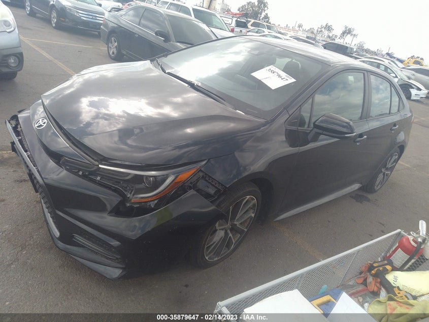 VIN 5YFS4MCE9MP089803 2021 TOYOTA COROLLA SE/NIGHTSHADE/APEX SE