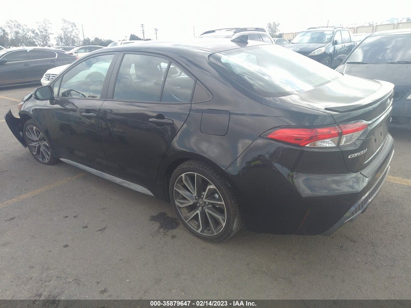 VIN 5YFS4MCE9MP089803 2021 TOYOTA COROLLA SE/NIGHTSHADE/APEX SE