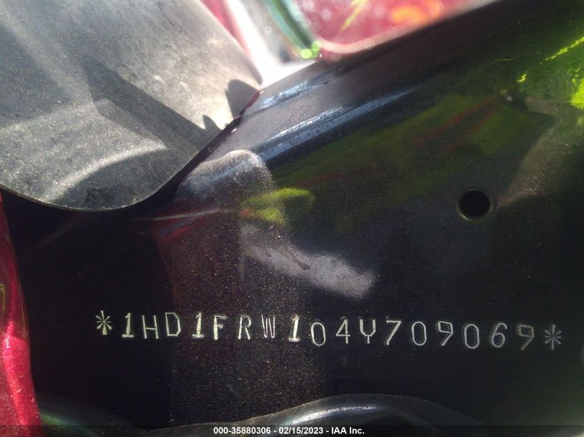 2004 HARLEY-DAVIDSON FLHRCI 1HD1FRW104Y709069