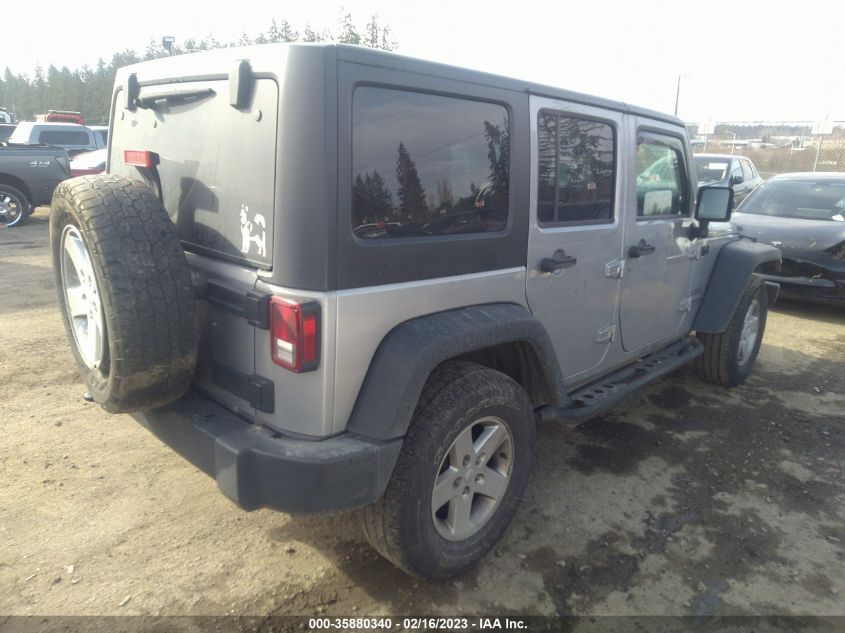 2018 JEEP WRANGLER JK UNLIMITED SPORT S 1C4HJWDG6JL891633