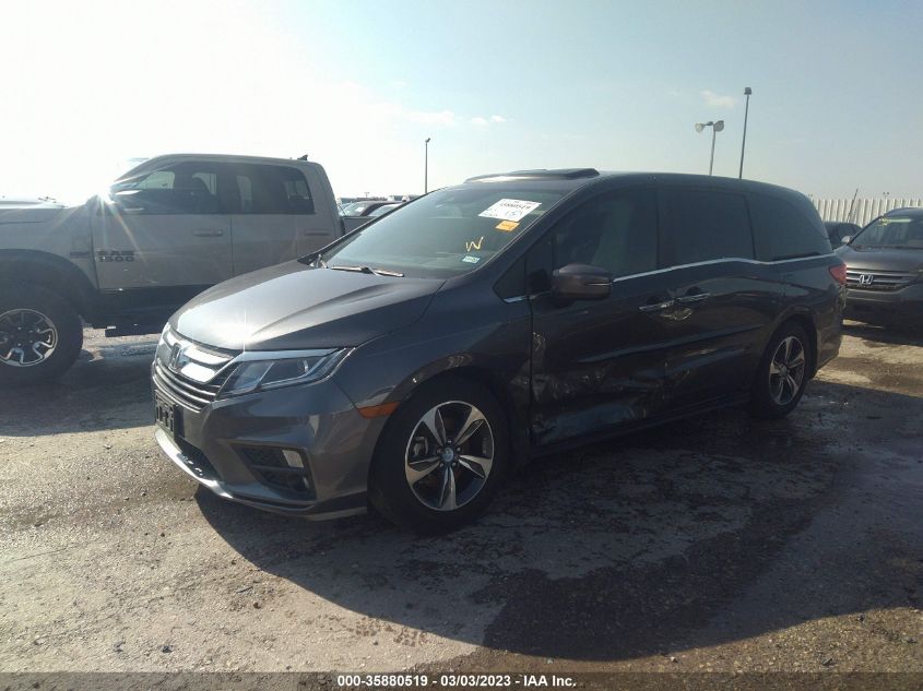 2018 HONDA ODYSSEY EX-L - 5FNRL6H76JB109746