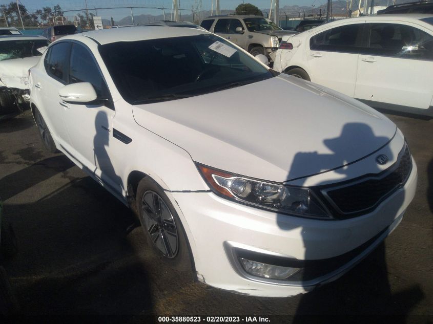 2013 KIA OPTIMA HYBRID LX - KNAGM4AD9D5058710