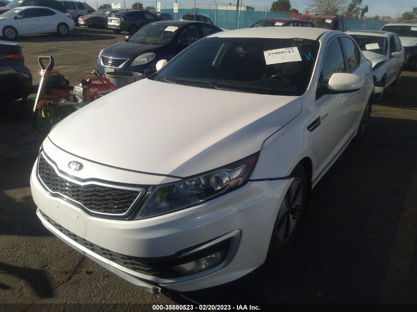 2013 KIA OPTIMA HYBRID LX - KNAGM4AD9D5058710