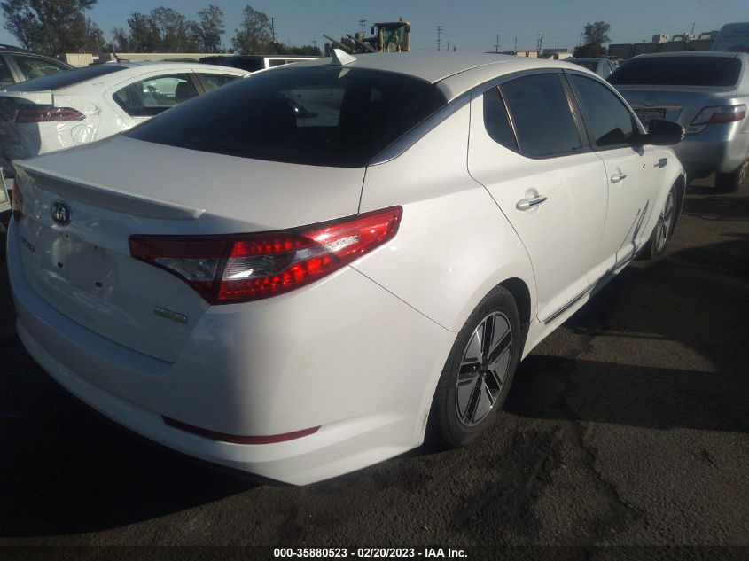 2013 KIA OPTIMA HYBRID LX - KNAGM4AD9D5058710