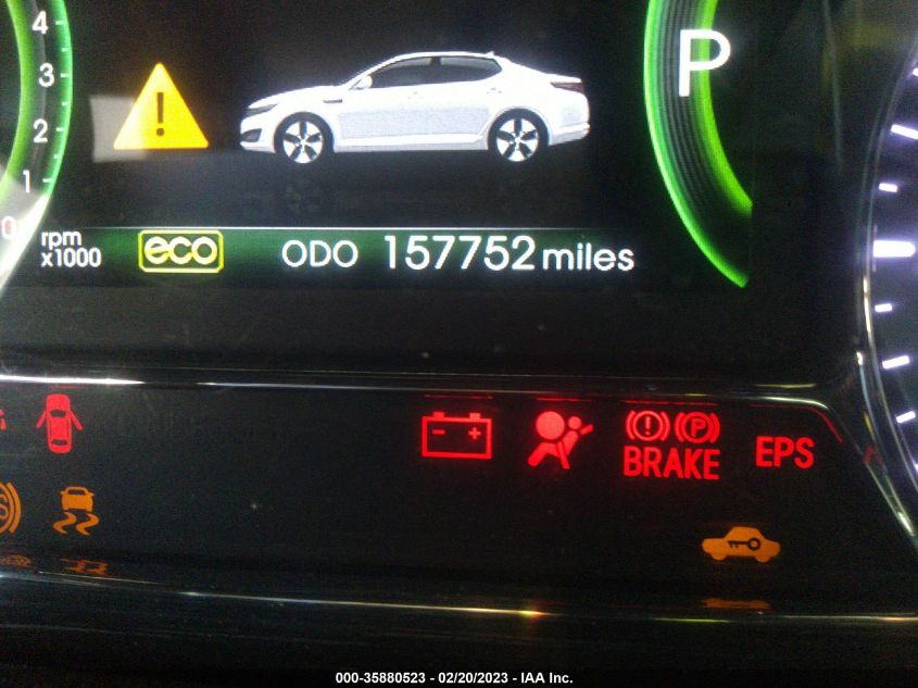 2013 KIA OPTIMA HYBRID LX - KNAGM4AD9D5058710