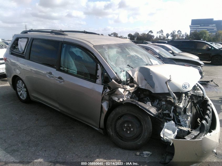 2015 TOYOTA SIENNA LE - 5TDJK3DC0FS126529