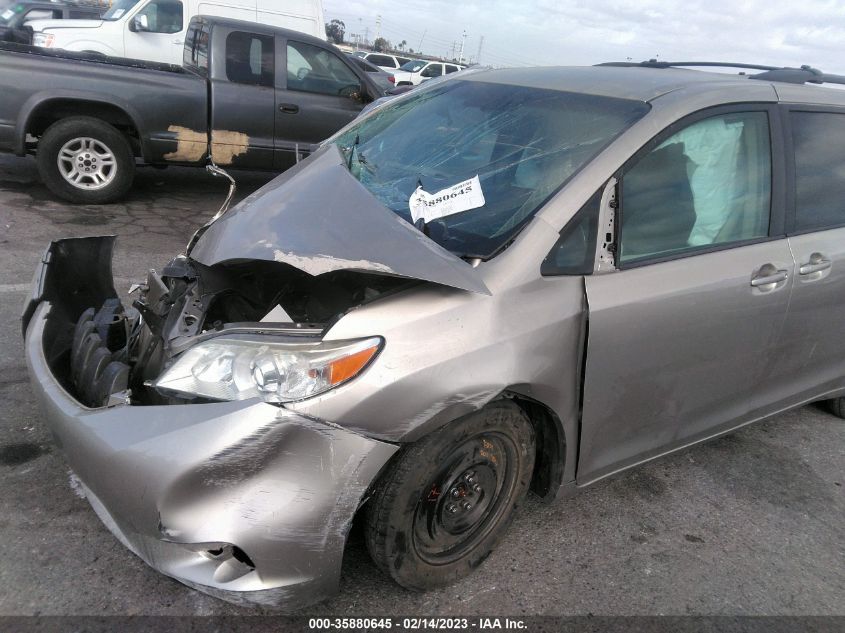 2015 TOYOTA SIENNA LE - 5TDJK3DC0FS126529