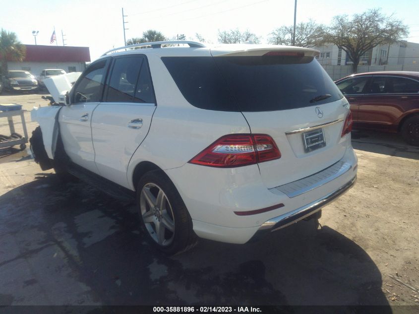 2015 MERCEDES-BENZ ML 250 BLUETEC - 4JGDA0EB2FA525374