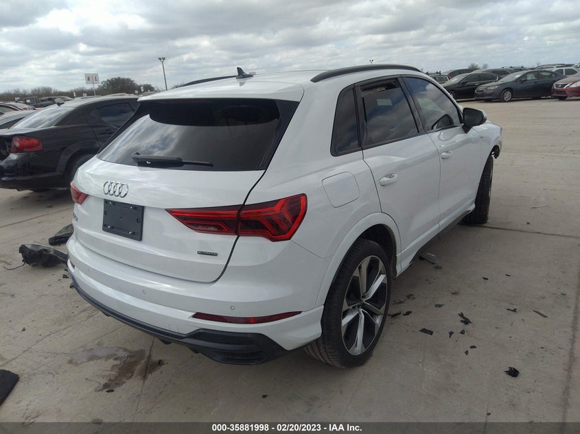 VIN WA1EECF31M1025526 2021 AUDI Q3 S LINE PREMIUM PLUS